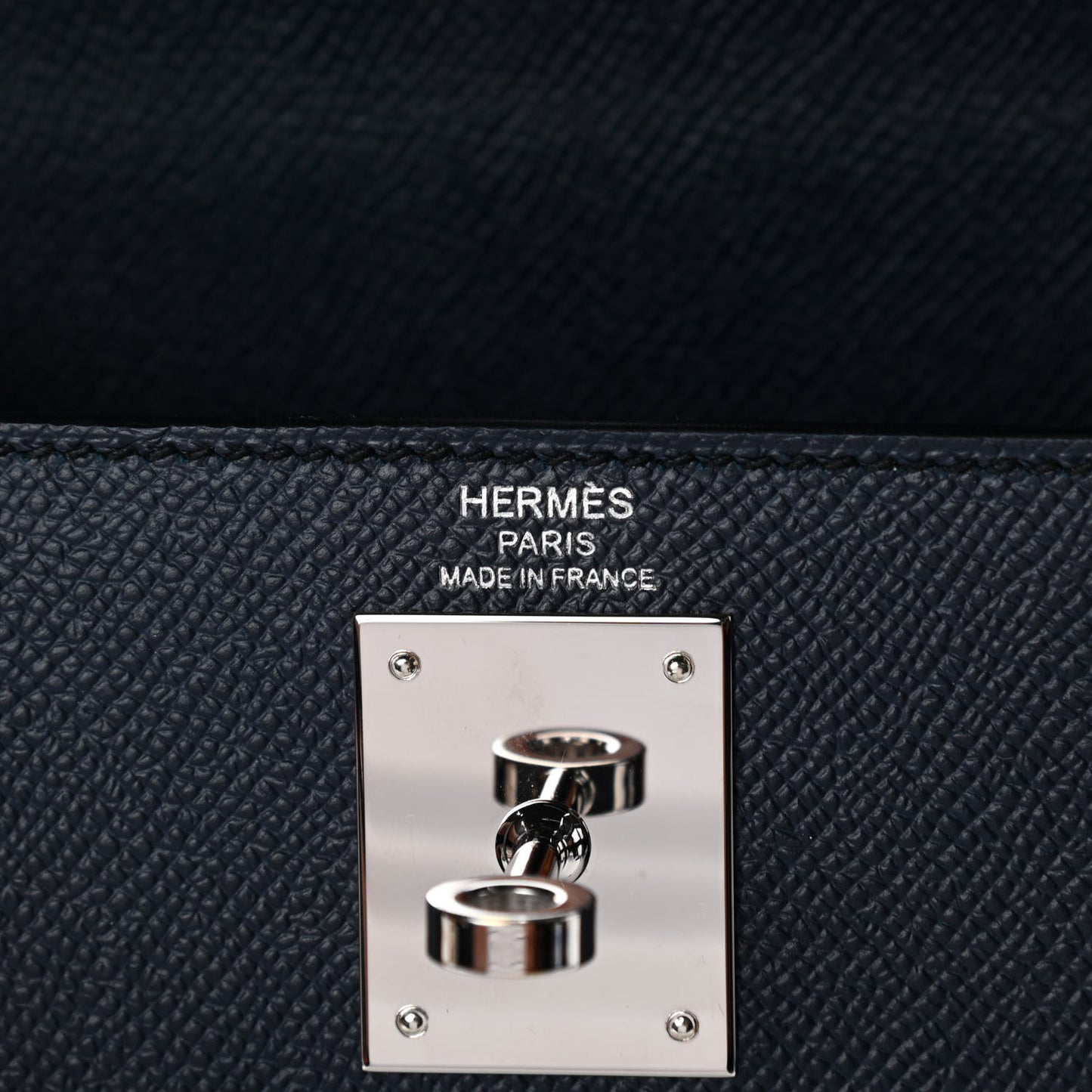 Epsom Kelly Sellier 28 Bleu Indigo