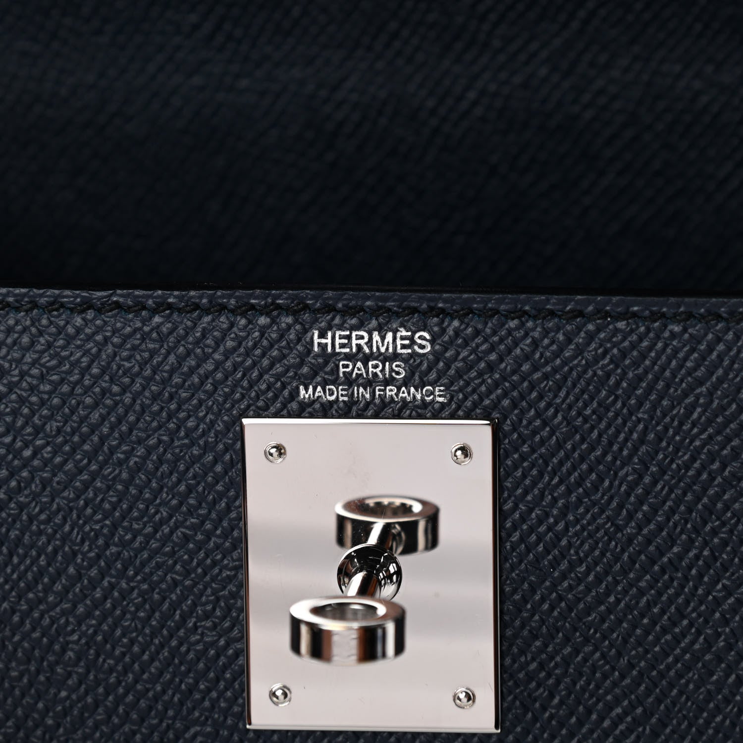 Hermes Epsom Kelly Sellier 28 Bleu Indigo 6 of 10