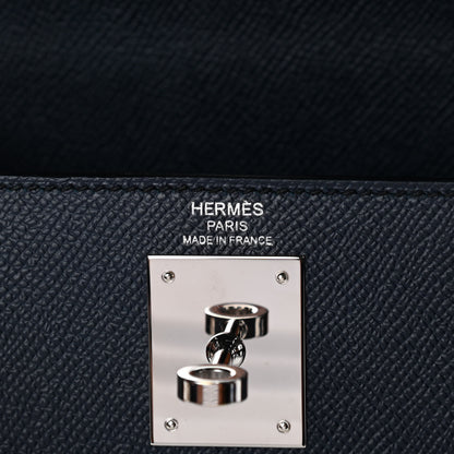 Hermes Epsom Kelly Sellier 28 Bleu Indigo 6 of 10