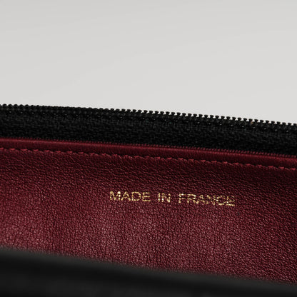 Chanel Aged Calfskin Quilted Reissue Wallet On Chain WOC Black 7 of 8