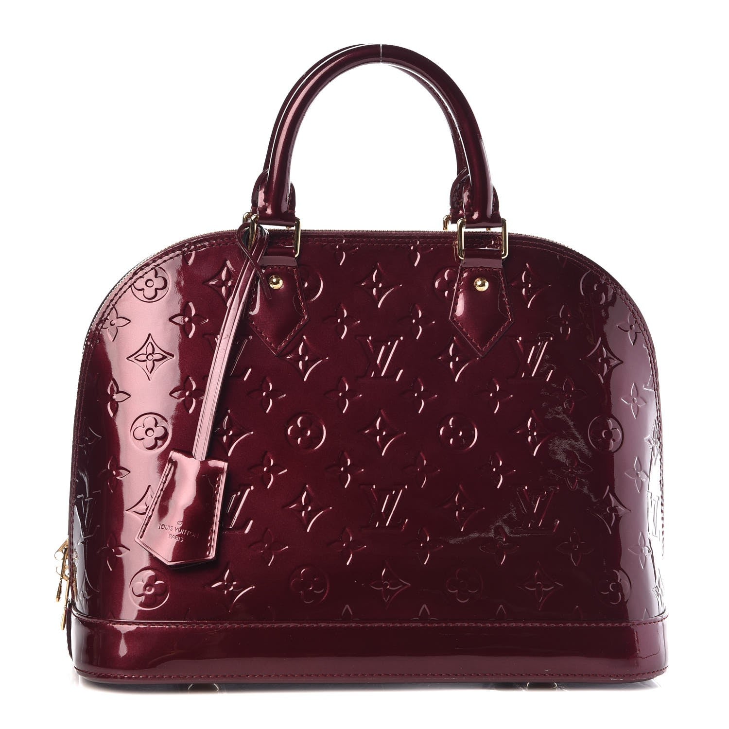 Louis Vuitton Vernis Alma PM Rouge Fauviste 1 of 15