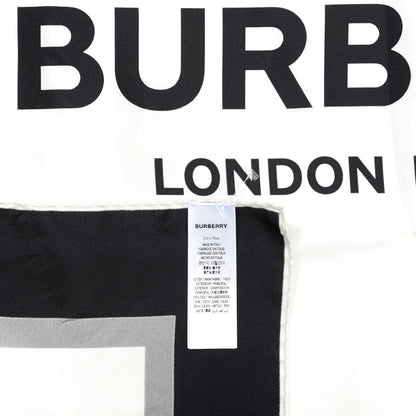 Burberry Silk Montage Print Scarf Monochrome 5 of 5