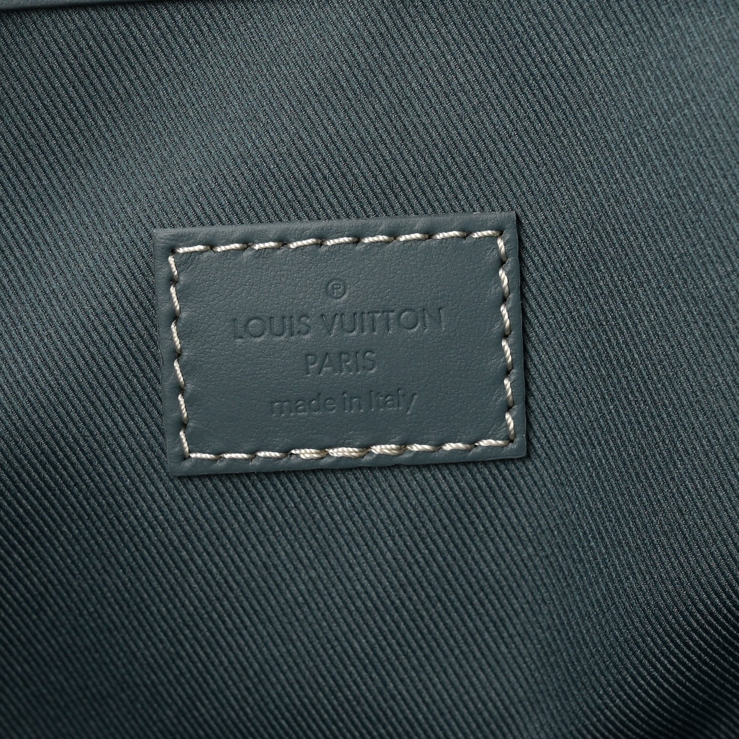 Louis Vuitton Monogram Washed Denim Keepall Bandouliere 50 Blue 5 of 9