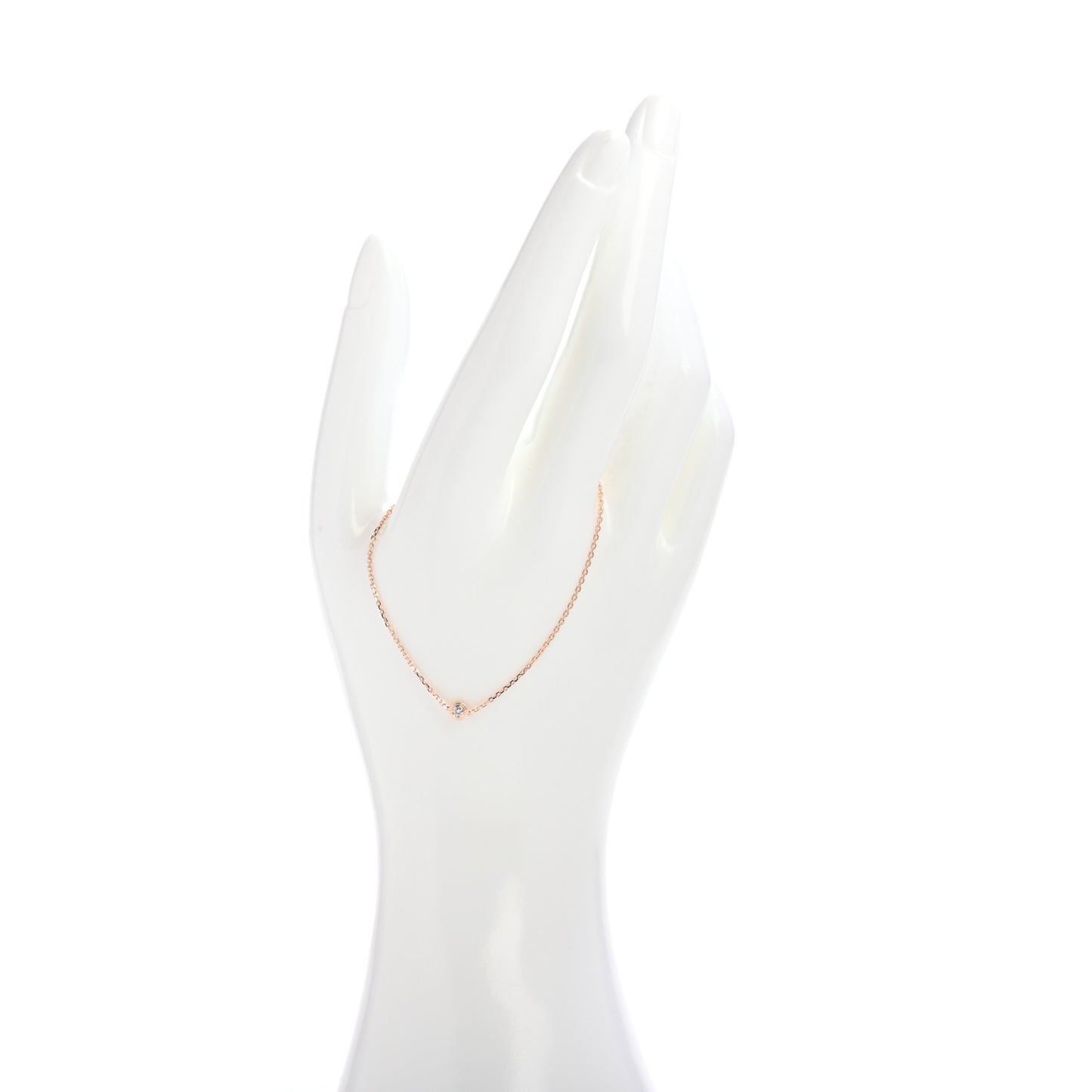 18K Pink Gold Diamond XS D'Amour Bracelet