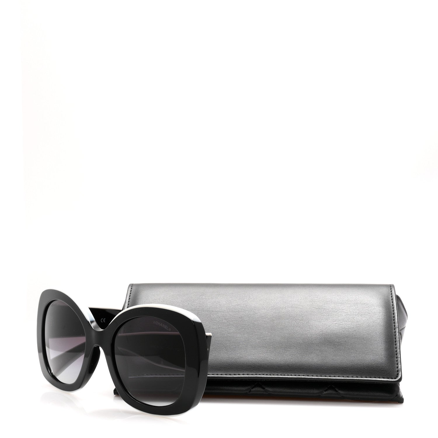 Chanel Acetate Sunglasses 71414A Black 8 of 8