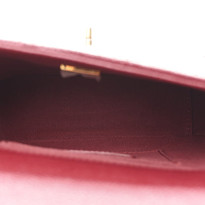 Chanel Caviar Quilted Mini Chain Soul Flap Burgundy 5 of 10