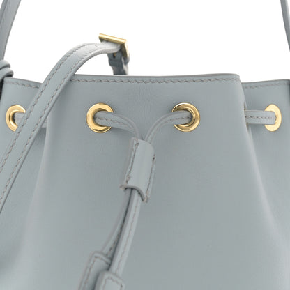 Prada Calfskin Mini Bucket Bag Opaline 8 of 11