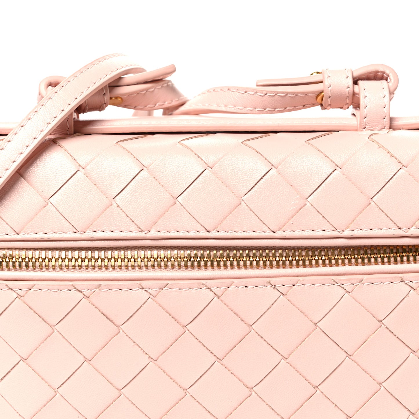 Calfskin Intrecciato Bang Bang Vanity Case Cameo