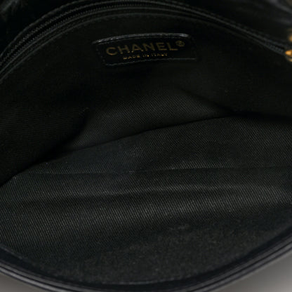 Chanel Lambskin Jersey Scales Flap Black 5 of 10