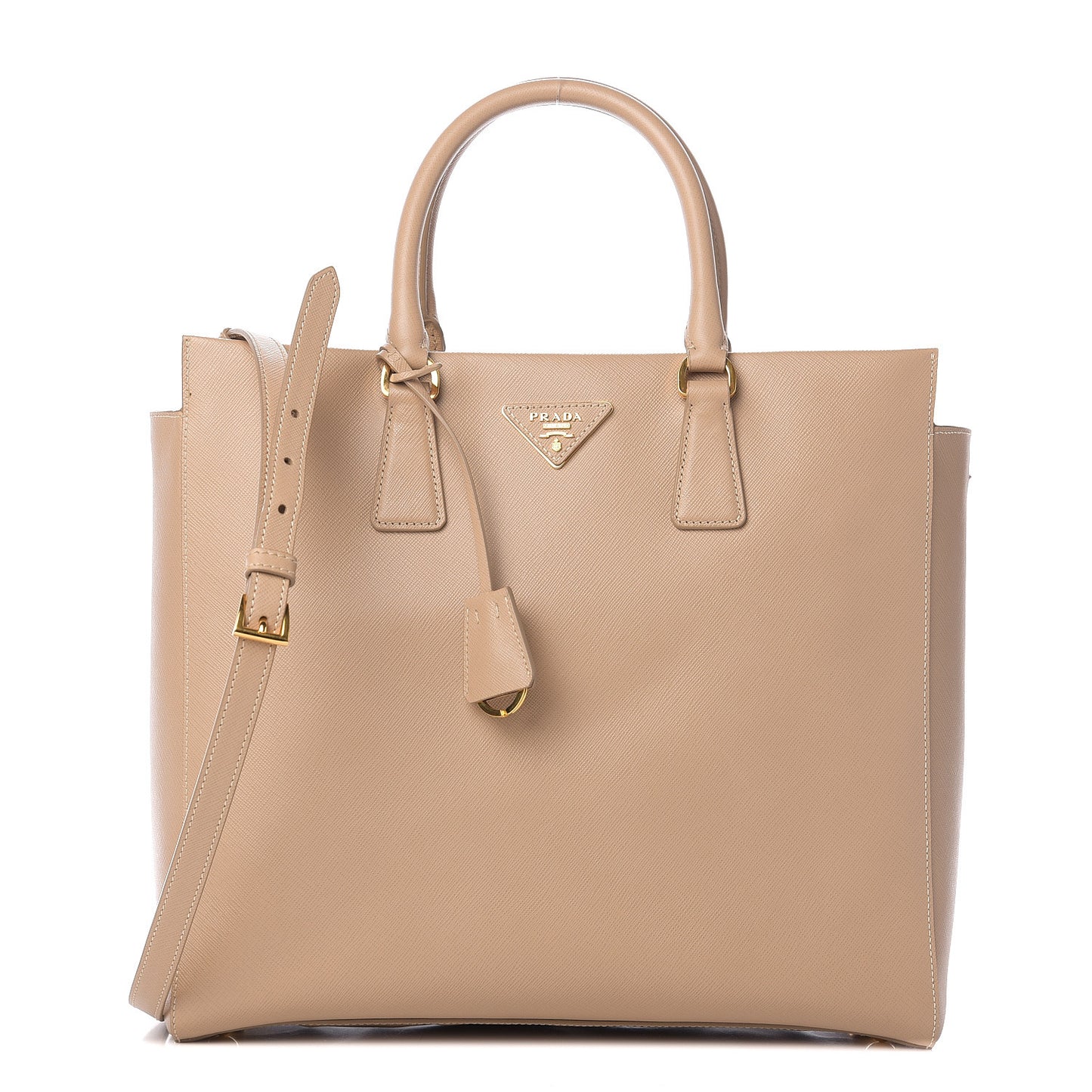Saffiano Lux Tote Sabbia
