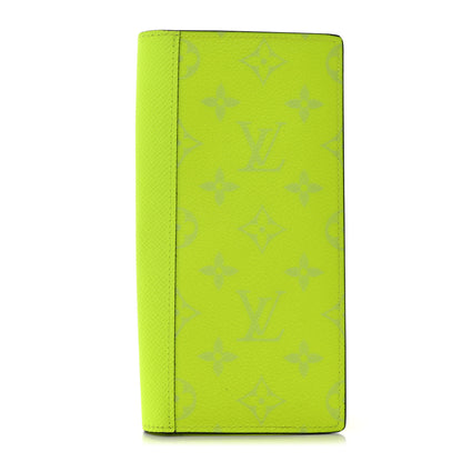 Louis Vuitton Taigarama Brazza Wallet NM Yellow 1 of 8
