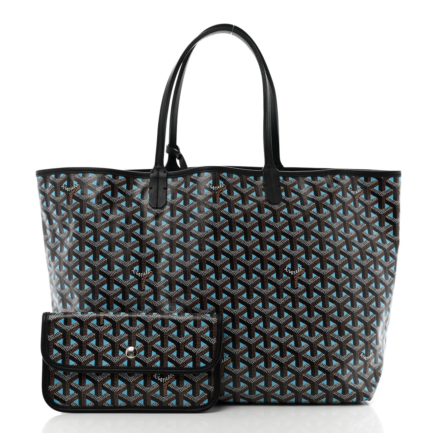 Goyardine Saint Louis Claire Voie PM Black Blue