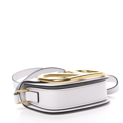 Valentino Garavani Calfskin Small Supervee Crossbody Bag Optic White 3 of 8