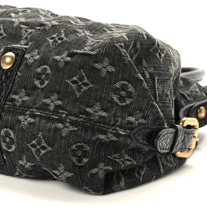 Louis Vuitton Denim Neo Cabby MM Black 8 of 8