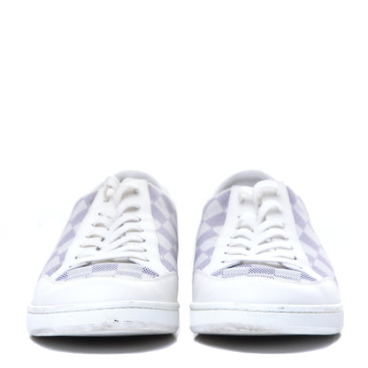 Louis Vuitton Damier Azur Mens Sneakers 8.5 White 2 of 10
