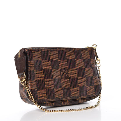 Louis Vuitton Damier Ebene Mini Pochette Accessories 3 of 7