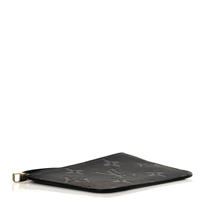 Louis Vuitton Empreinte Monogram Giant Neverfull MM Pochette Black 4 of 8