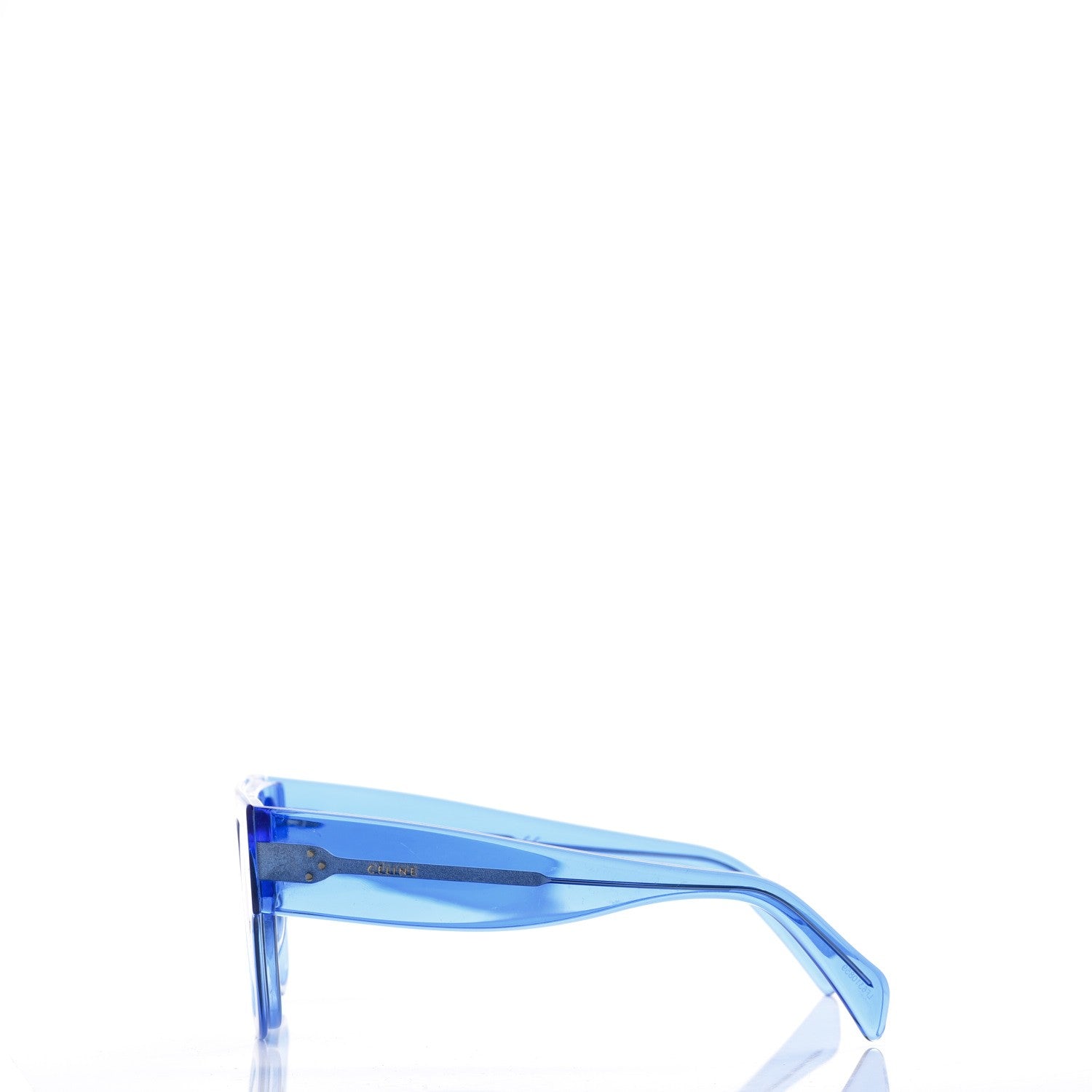 Celine Pilot Sunglasses CL400121 Light Blue 3 of 7