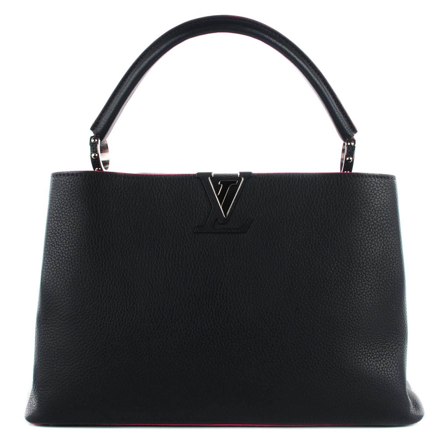 Taurillon Capucines MM Cobalt