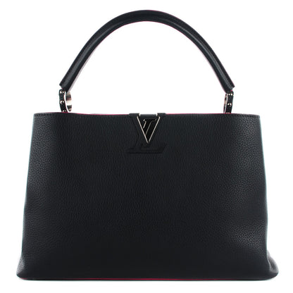 Louis Vuitton Taurillon Capucines MM Cobalt 1 of 7