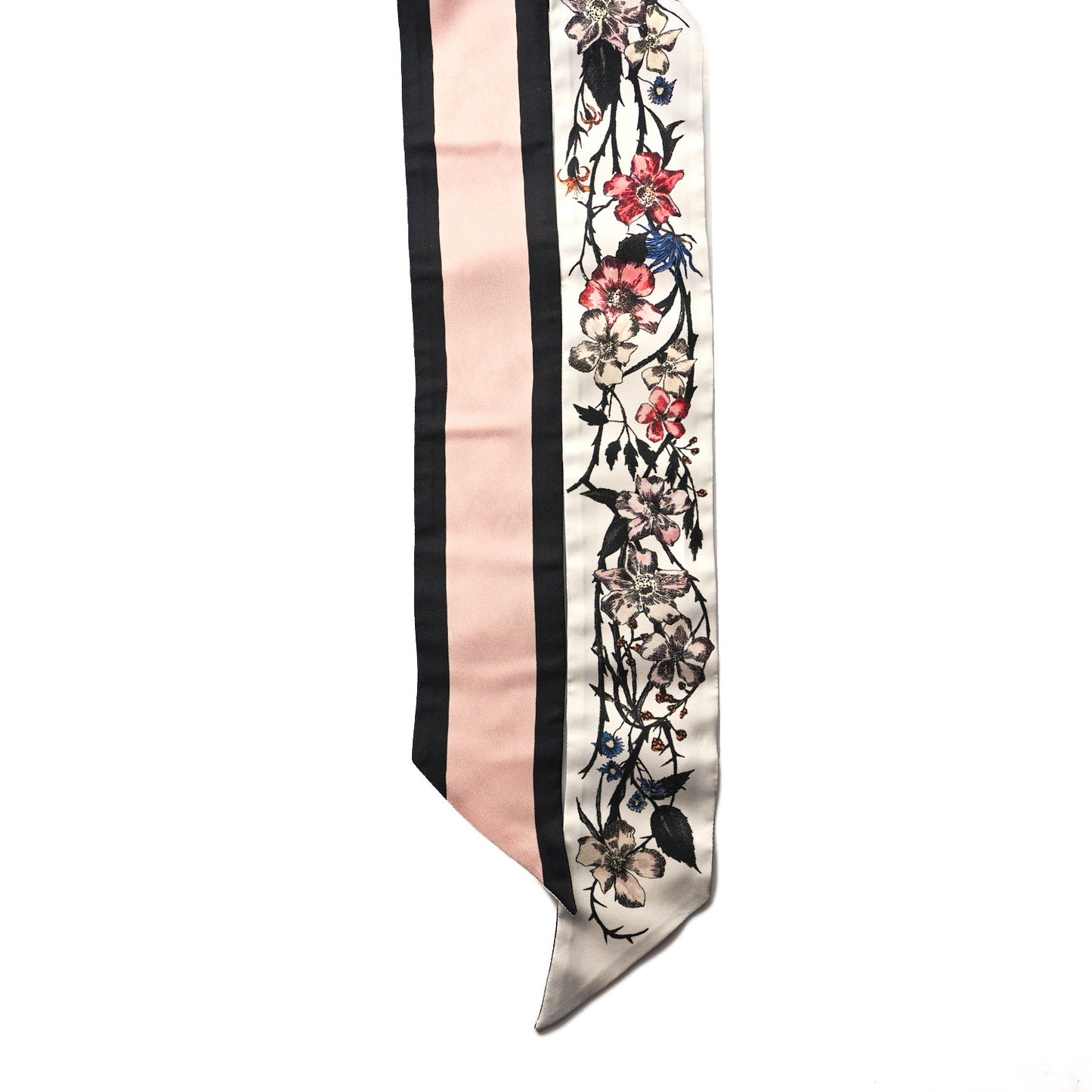 Silk Rosa Mutabilis Mitzah Scarf Beige