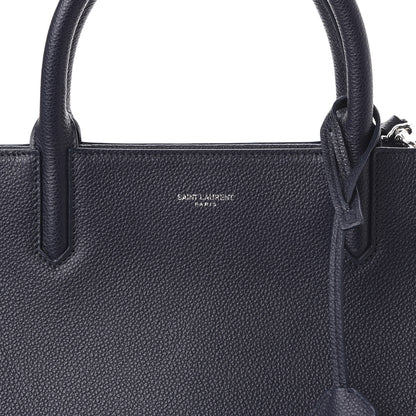 Saint Laurent Calfskin Medium Rive Gauche Cabas Navy Blue 10 of 10