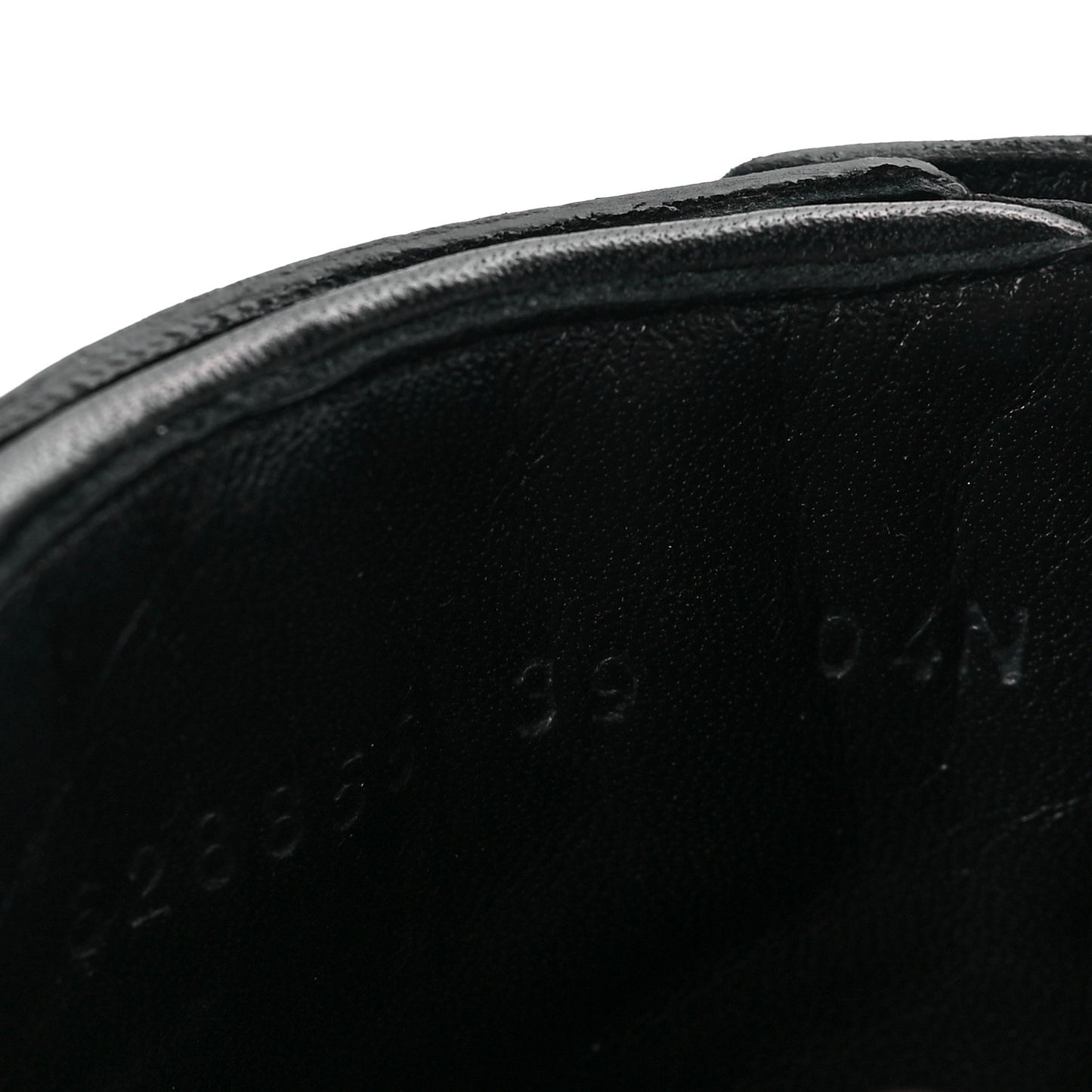 Nappa Frances GG Matelasse Platform Combat Boots 39 Black