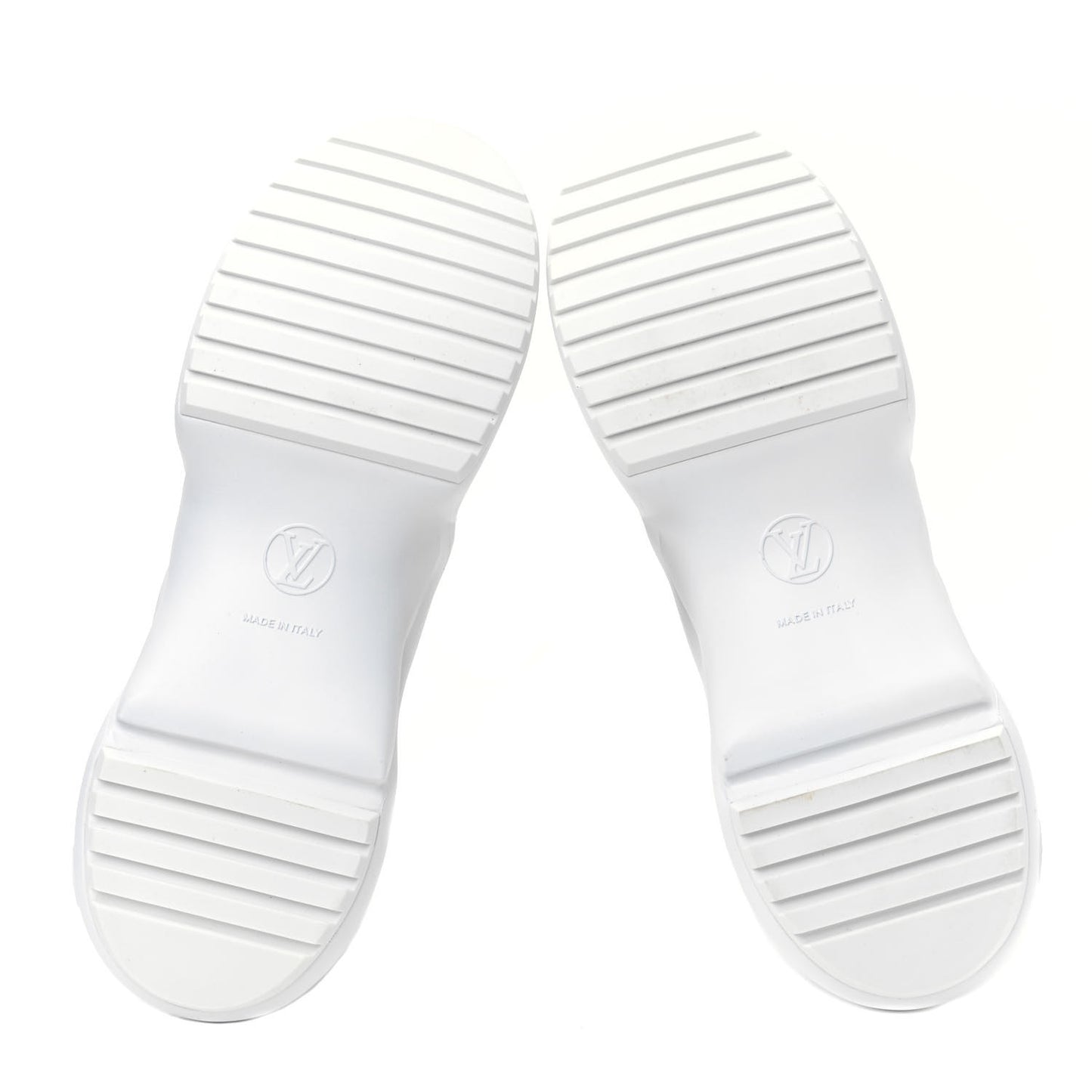 Calfskin Technical Nylon LV Archlight Sneakers 41 Marine