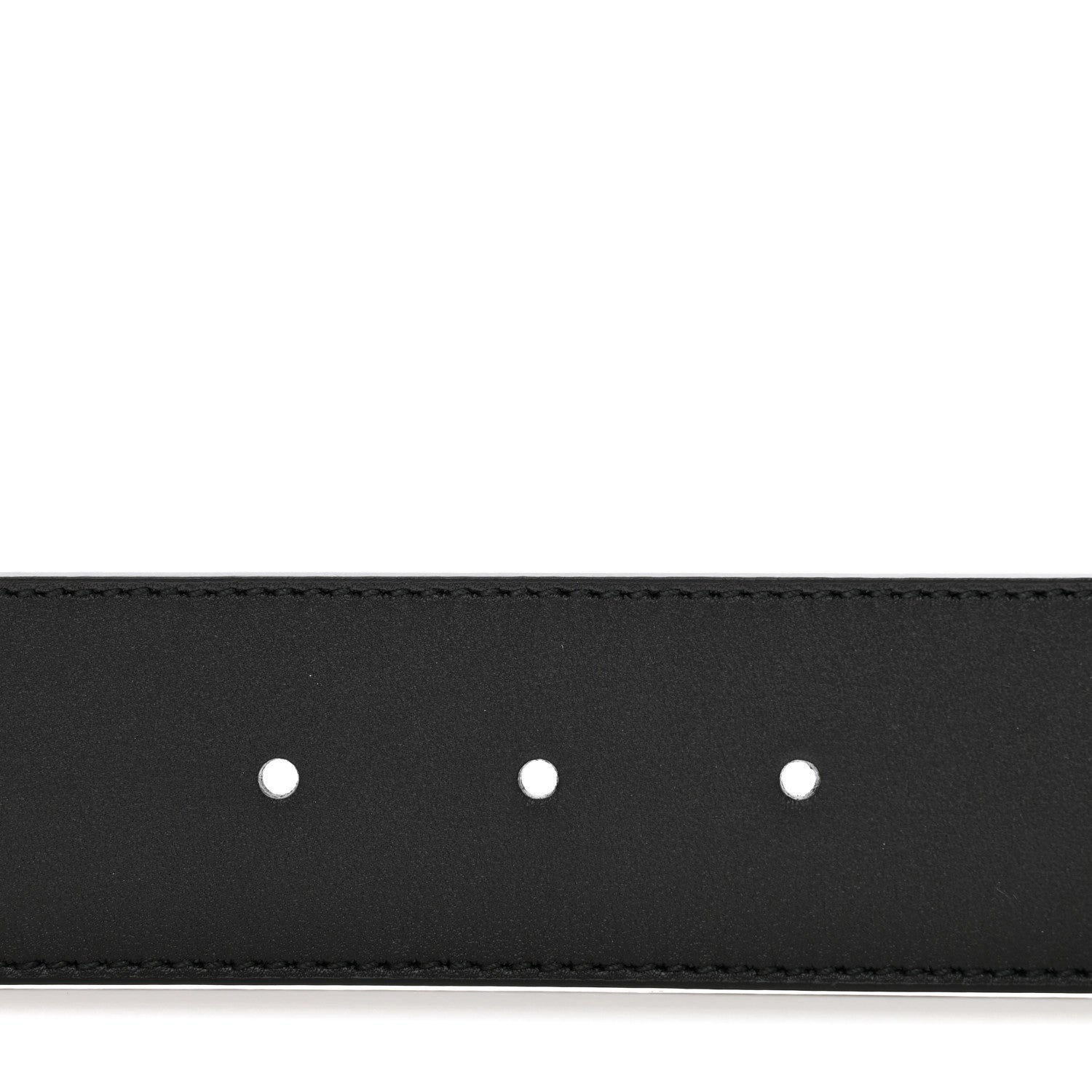 Gucci Calfskin Crystal Metal Tiger Head Buckle 30mm Belt 75/30 Black 5 of 5