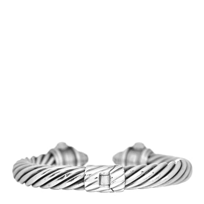 David Yurman Sterling Silver 10mm Renaissance Cable Bracelet 3 of 4