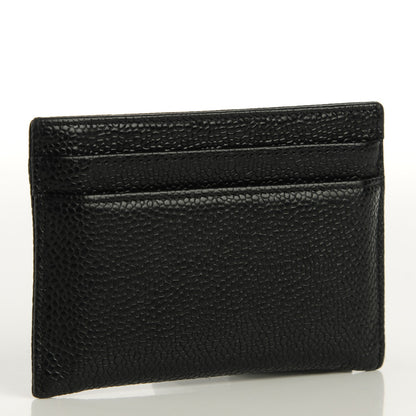 Chanel Caviar Timeless CC Card Holder Black 3 of 8