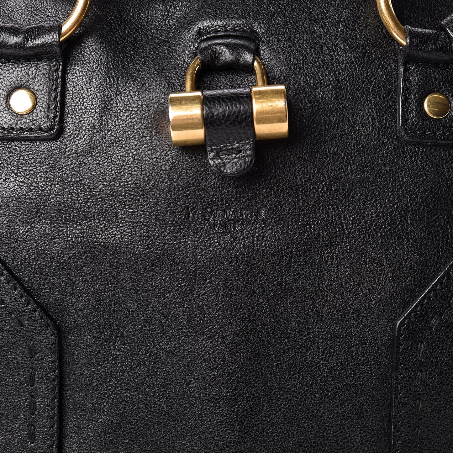 Calfskin Large Muse Black