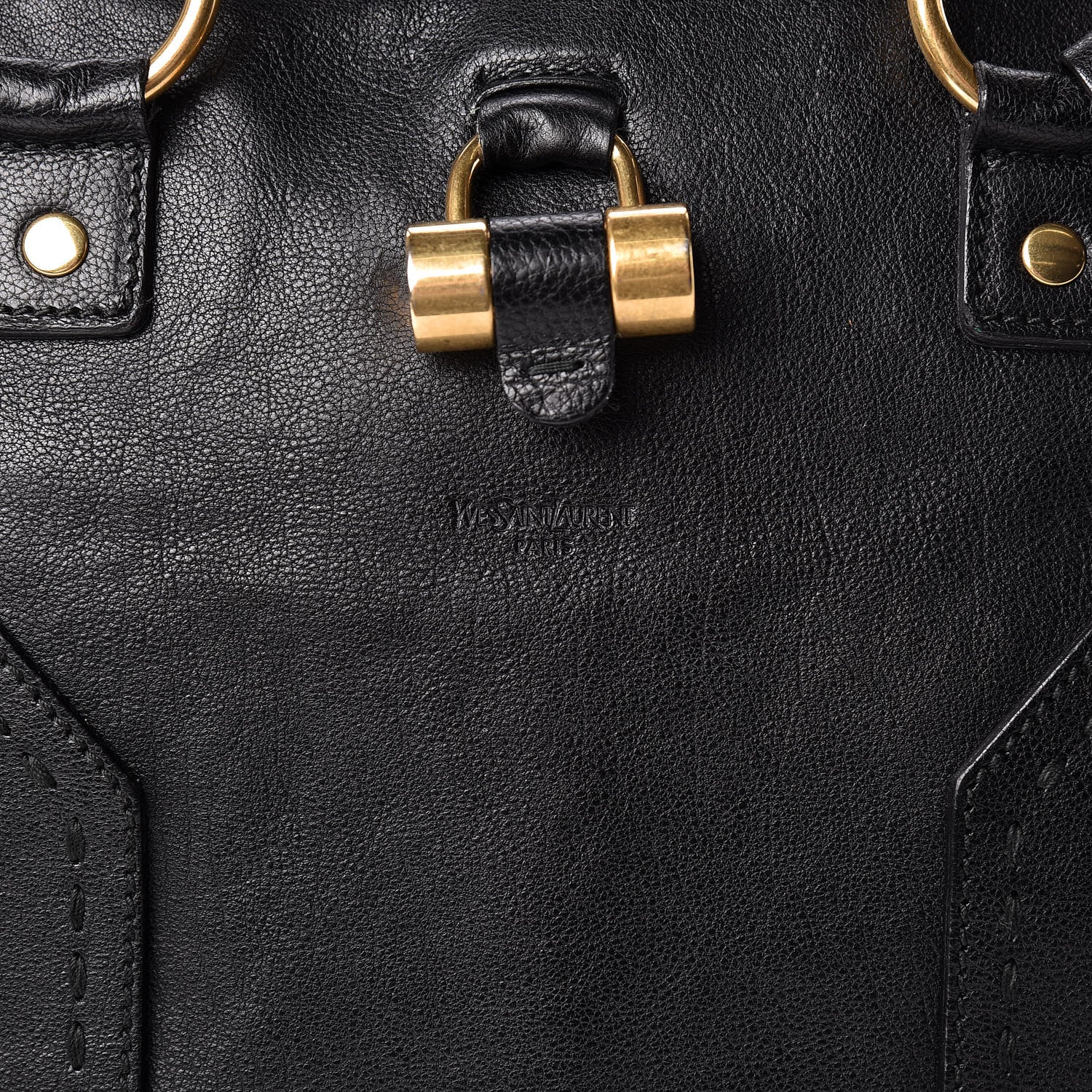 Saint Laurent Calfskin Large Muse Black 8 of 16