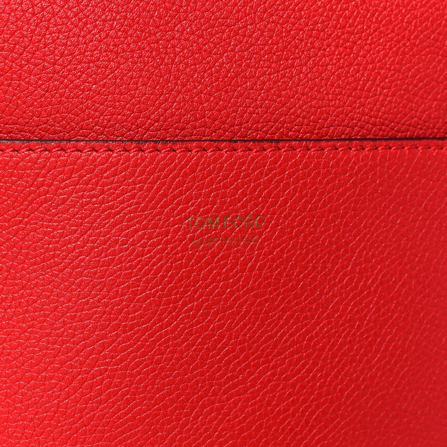 Grained Calfskin Medium Jennifer Crossbody Red