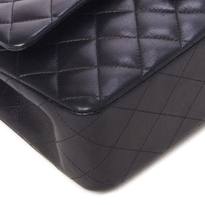 Chanel Lambskin Quilted Medium Double Flap Black 5 of 9