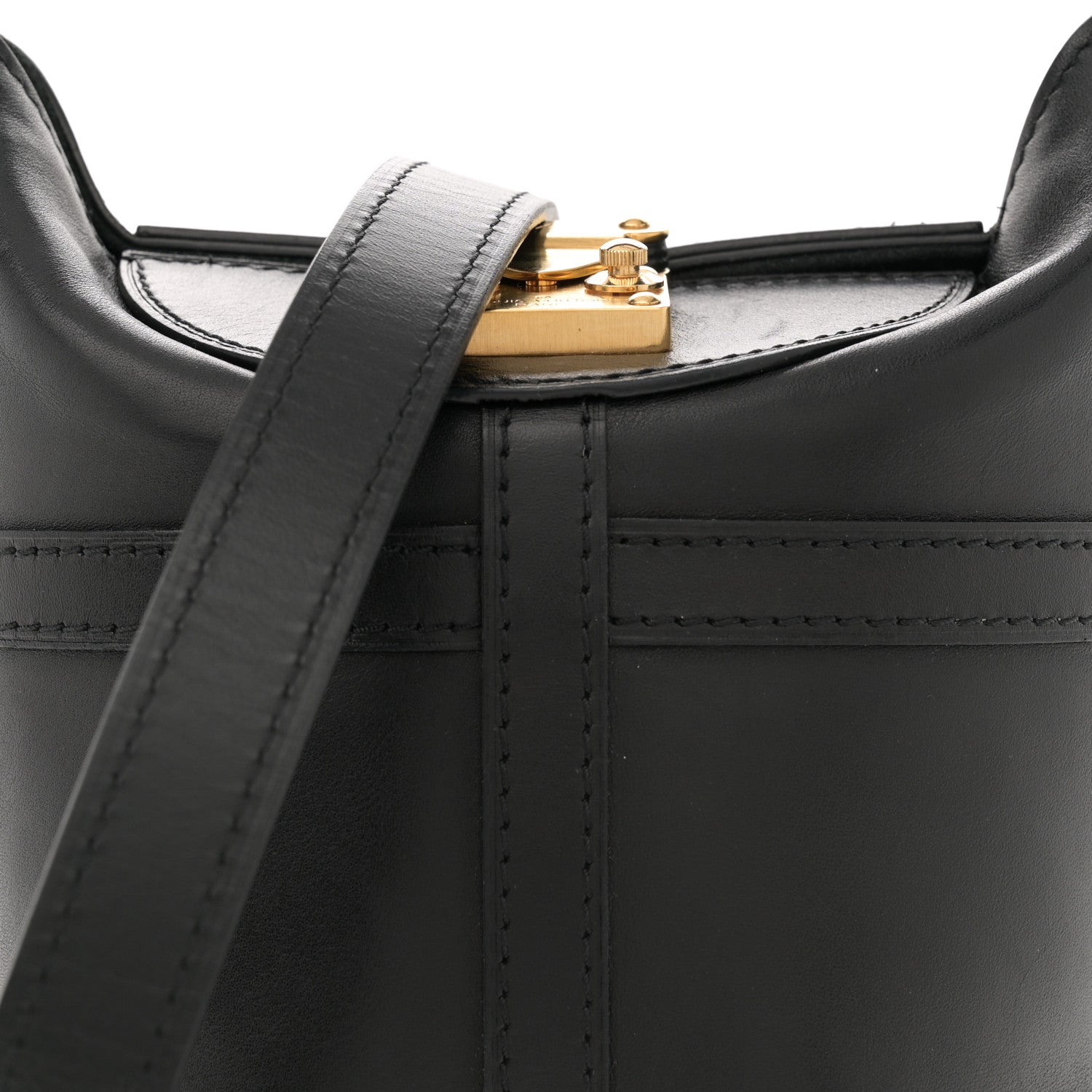 Louis Vuitton Calfskin Duffle Bag Black 8 of 11