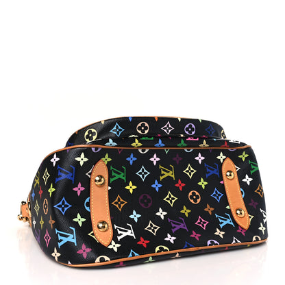Louis Vuitton Monogram Multicolor Rita Black 4 of 10