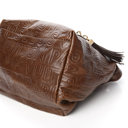 Louis Vuitton Monogram Paris Souple Whisper PM Chocolate 9 of 10