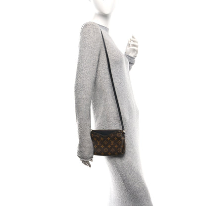 Louis Vuitton Monogram Pallas Crossbody Black 2 of 11
