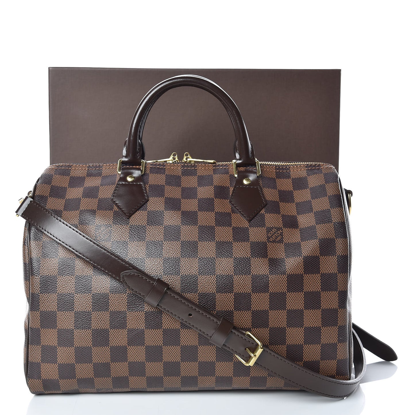 Damier Ebene Speedy Bandouliere 30