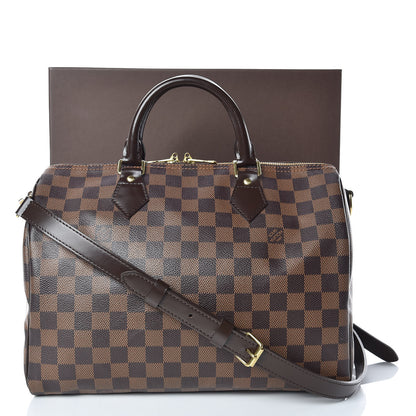 Louis Vuitton Damier Ebene Speedy Bandouliere 30 11 of 11