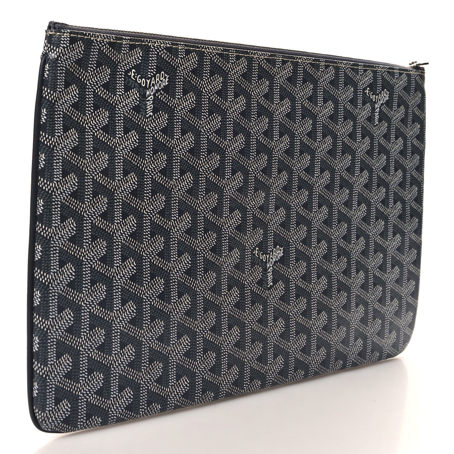Goyard Goyardine Senat Pochette MM Grey 3 of 7