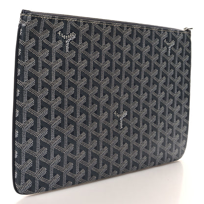 Goyard Goyardine Senat Pochette MM Grey 3 of 7