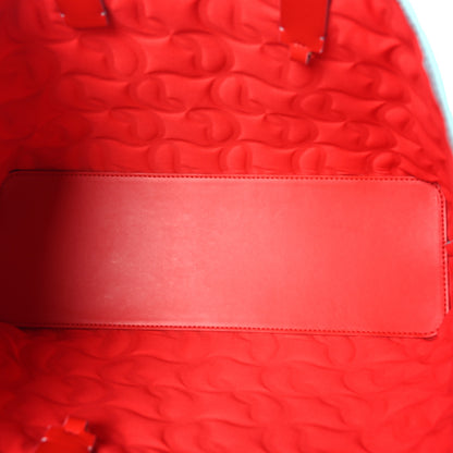 Christian Louboutin Nappa Embossed Small East West Cabata Tote Mineral 6 of 10