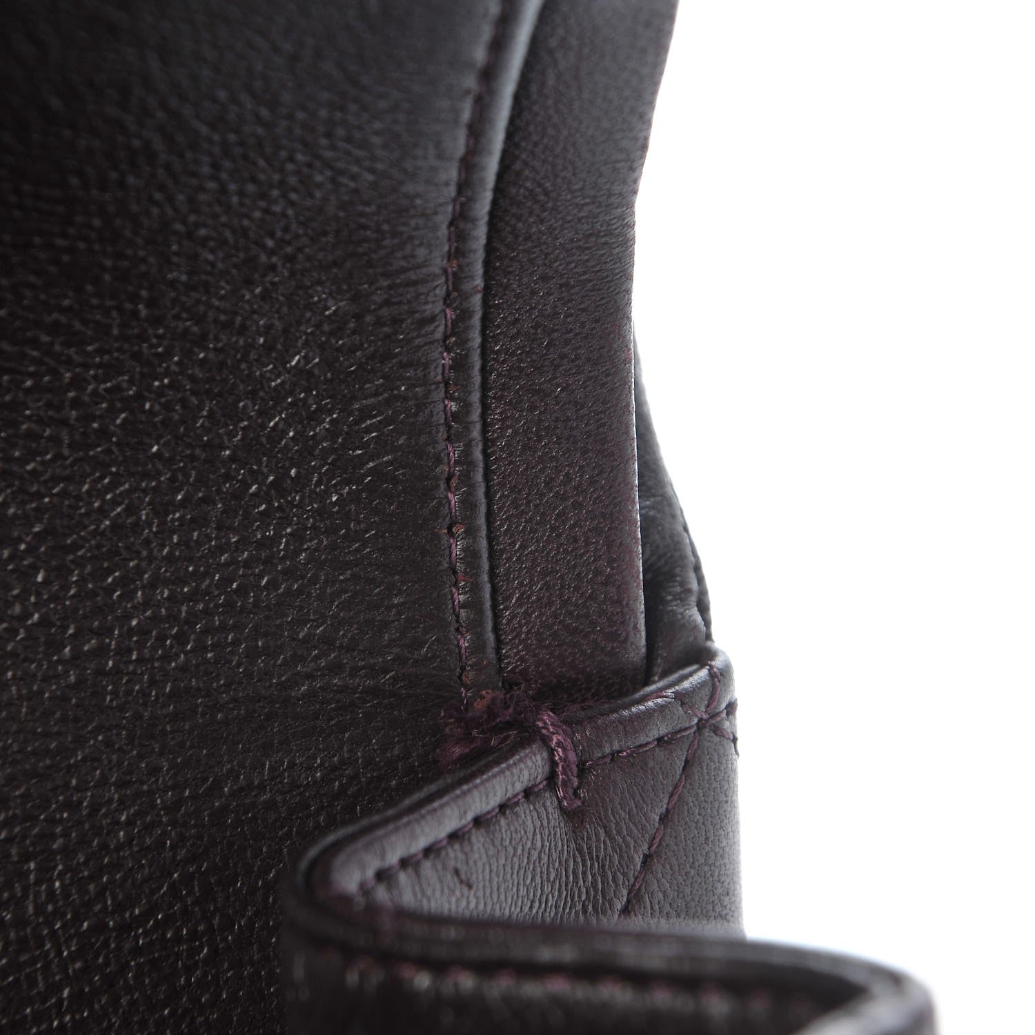 Chanel Lambskin Quilted Maxi Double Flap Purple 10 of 14