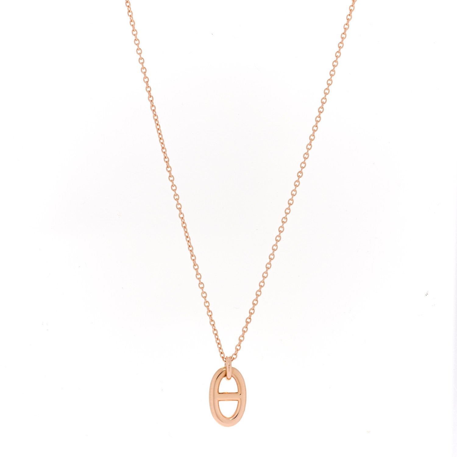 Hermes 18K Rose Gold PM Farandole Pendant Necklace 1 of 6