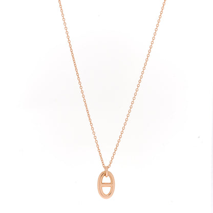 Hermes 18K Rose Gold PM Farandole Pendant Necklace 1 of 6