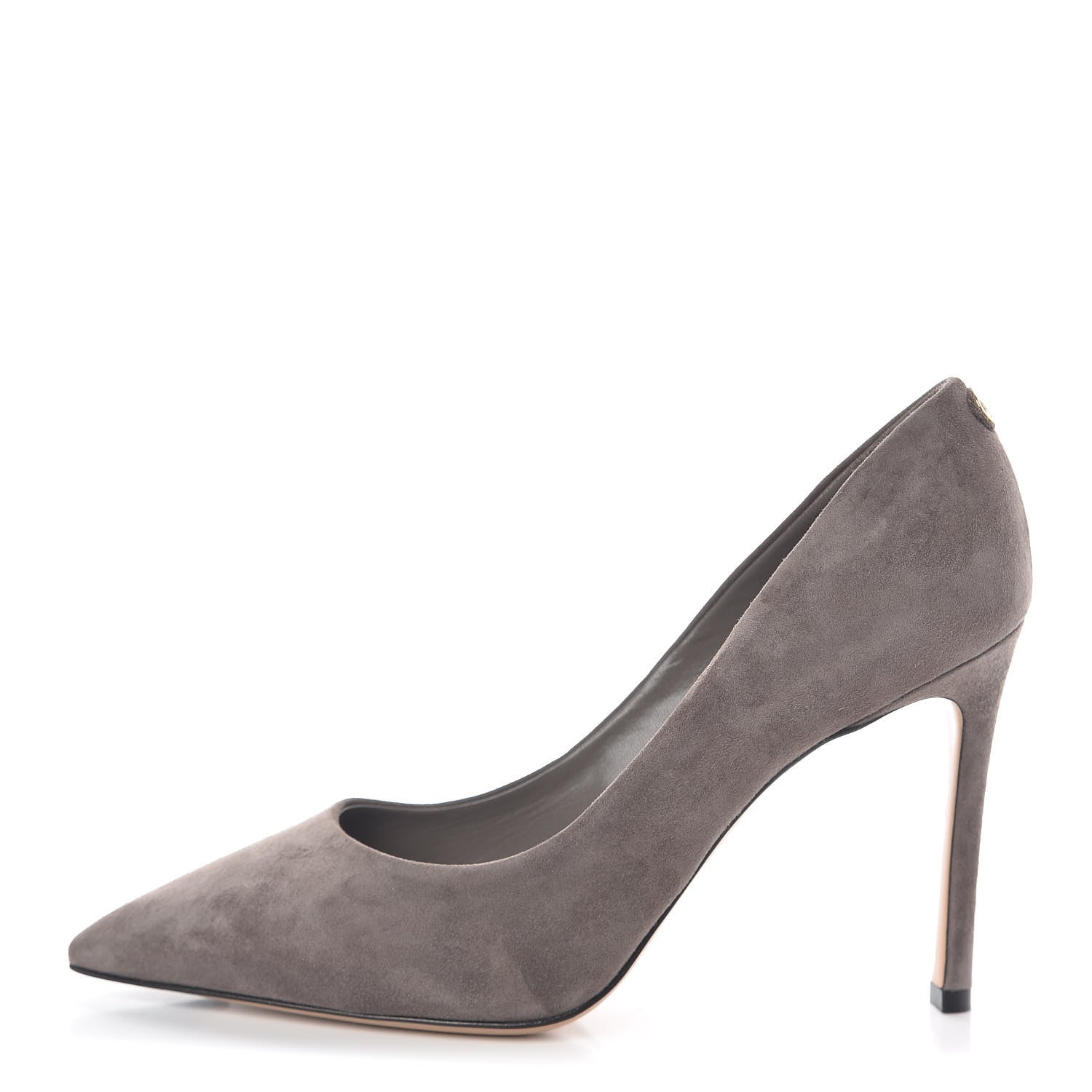 Louis Vuitton Rendez Vous Suede Pumps 39.5 Grey 1 of 7