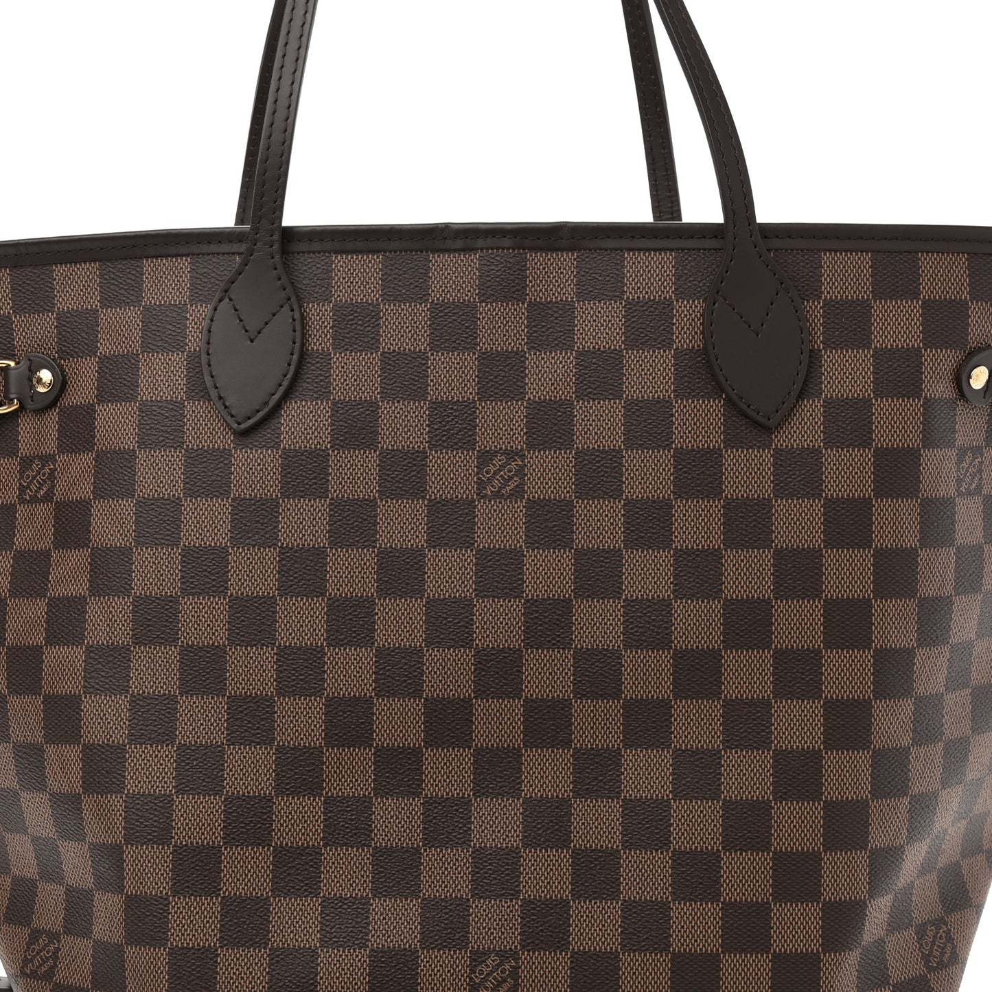 Damier Ebene Neo Neverfull MM Rose Ballerine