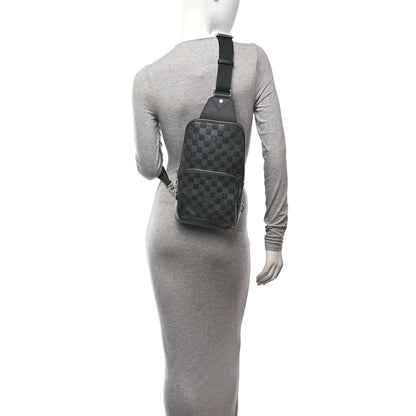 Louis Vuitton Damier Graphite Avenue Sling Bag Onyx Silver 2 of 10